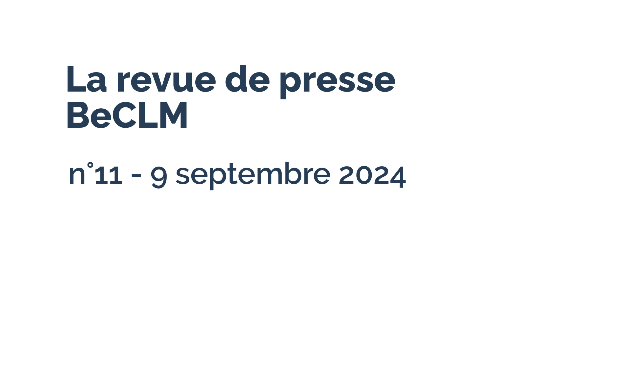 La revue de presse de l’actualité du blanchiment