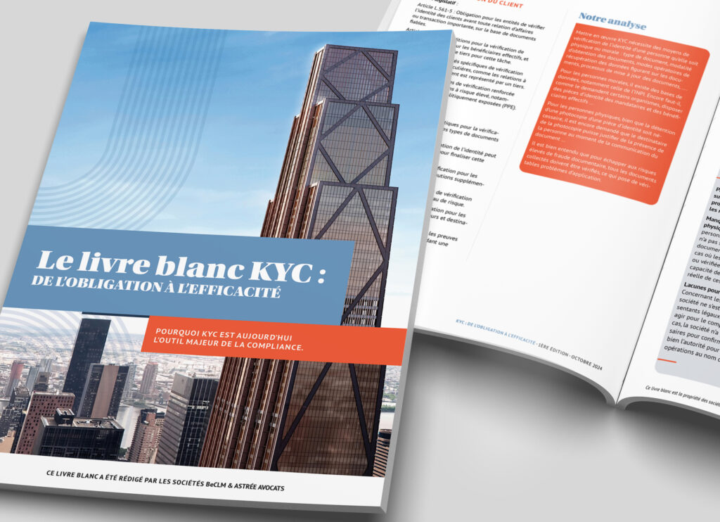 couverture livre blanc KYC